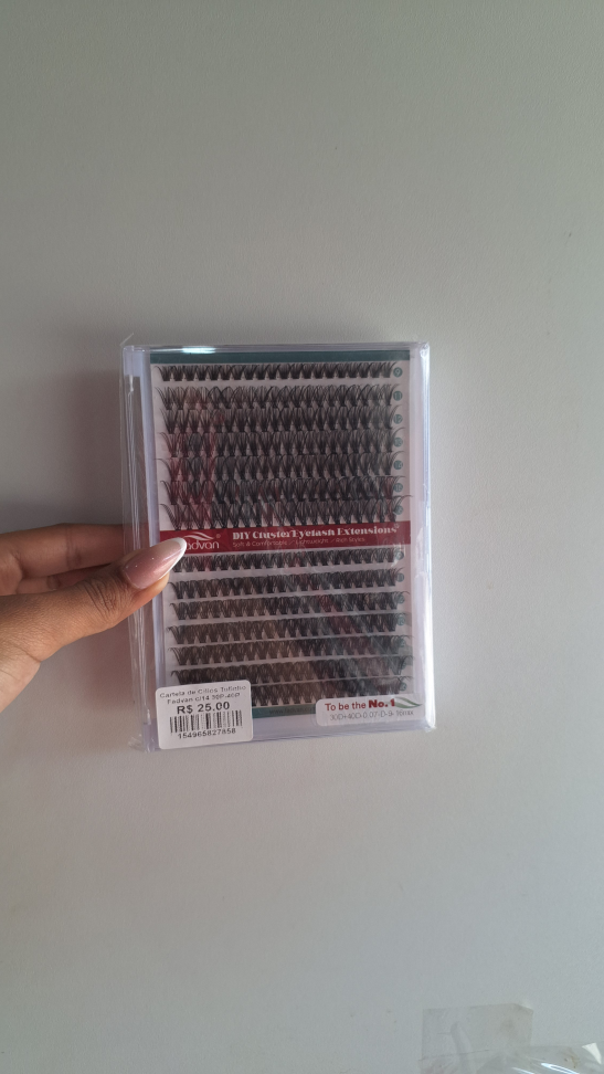 Cilios Tufinho 30P + 40P com 14 Fileiras Fadvan
