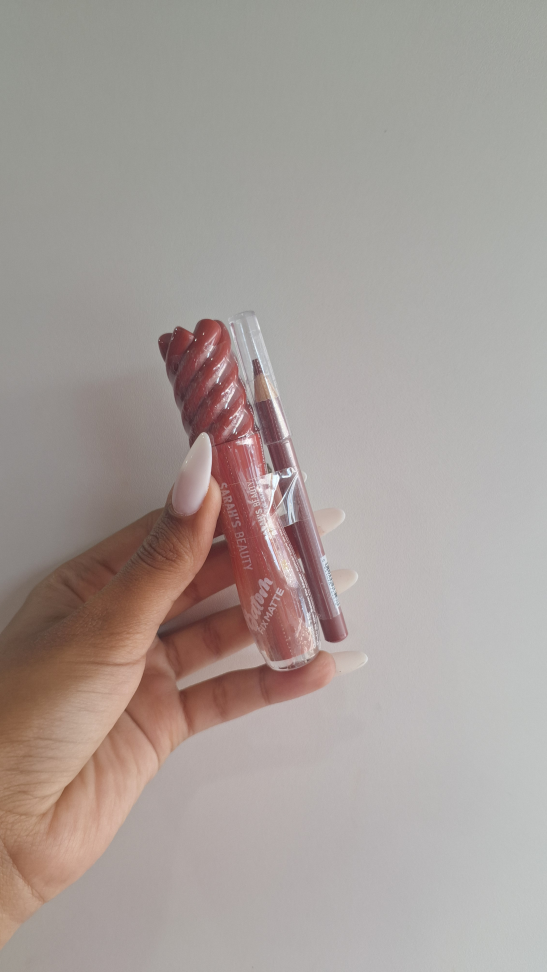 Batom Fix Matte + Lápis Labial Sarah's Beauty -Cor 2