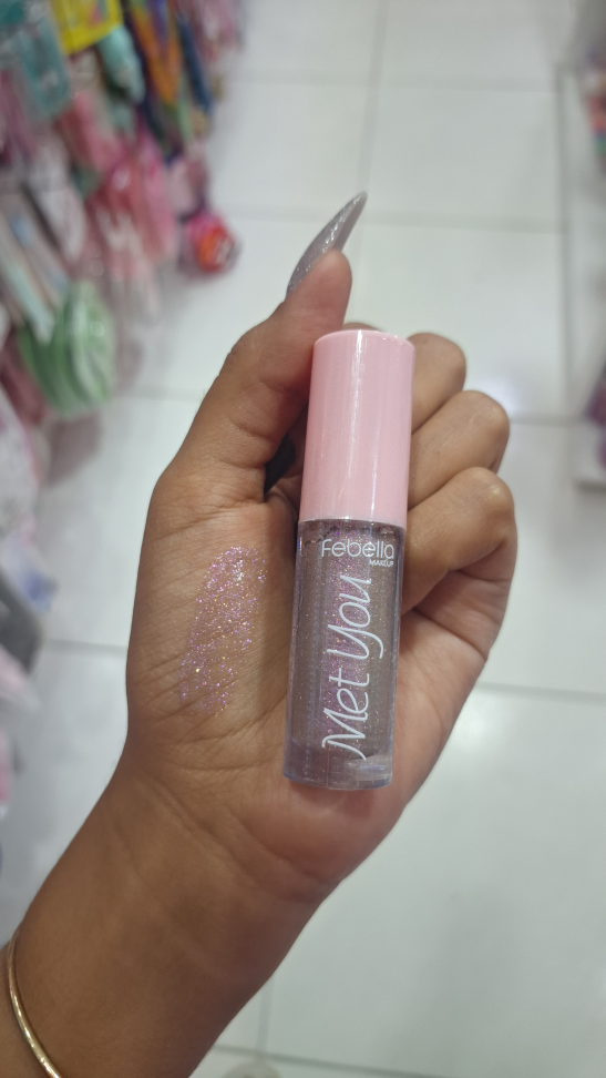 Gloss Labial Met You Febella Makeup - Cor 7