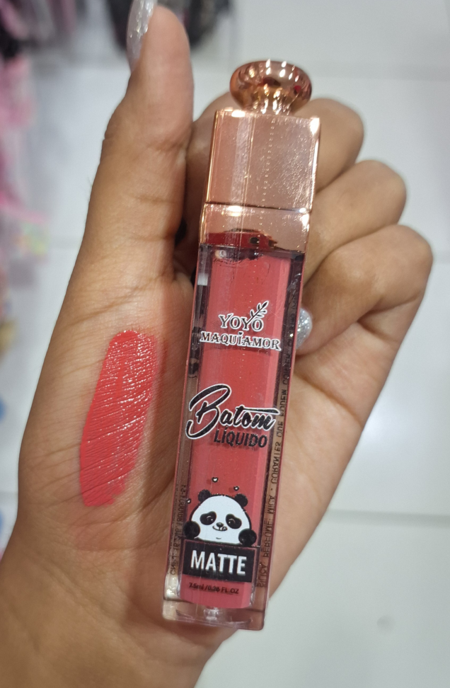 Batom Liquido Matte Yoyomaquiamor - Cor 2