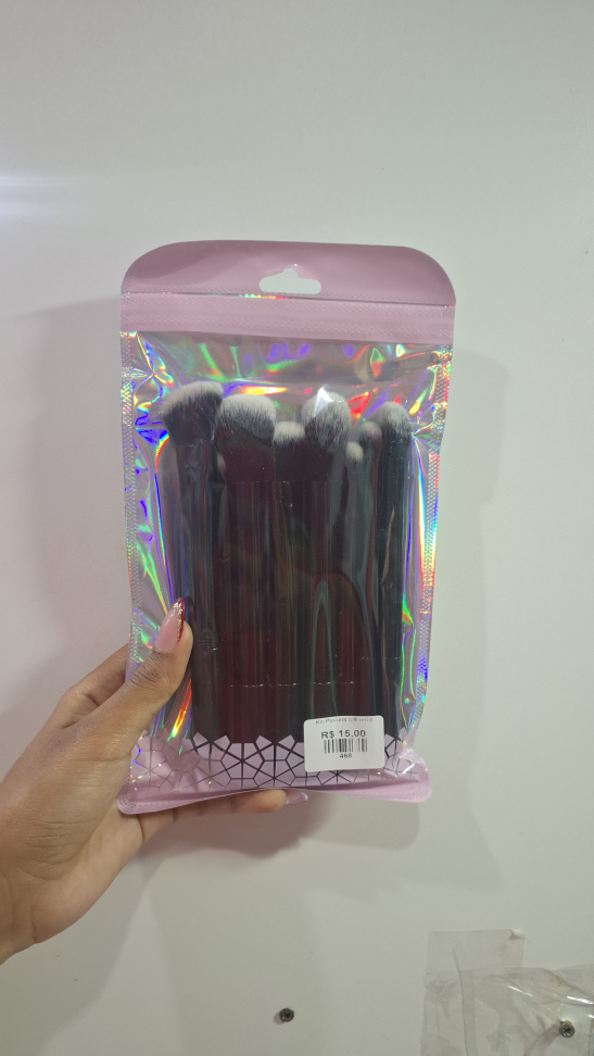 Kit pincéis com 8 unidades