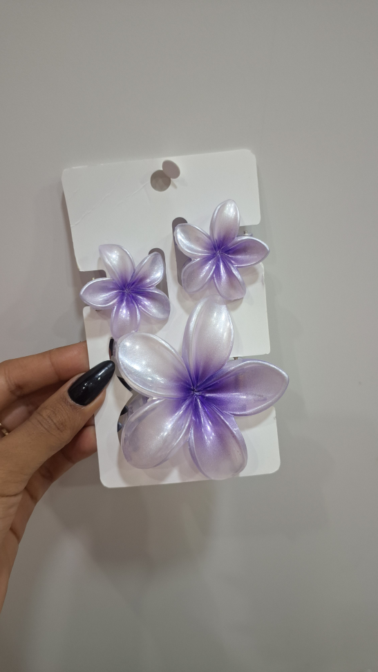 Kit piranha flor com 3 unidades
