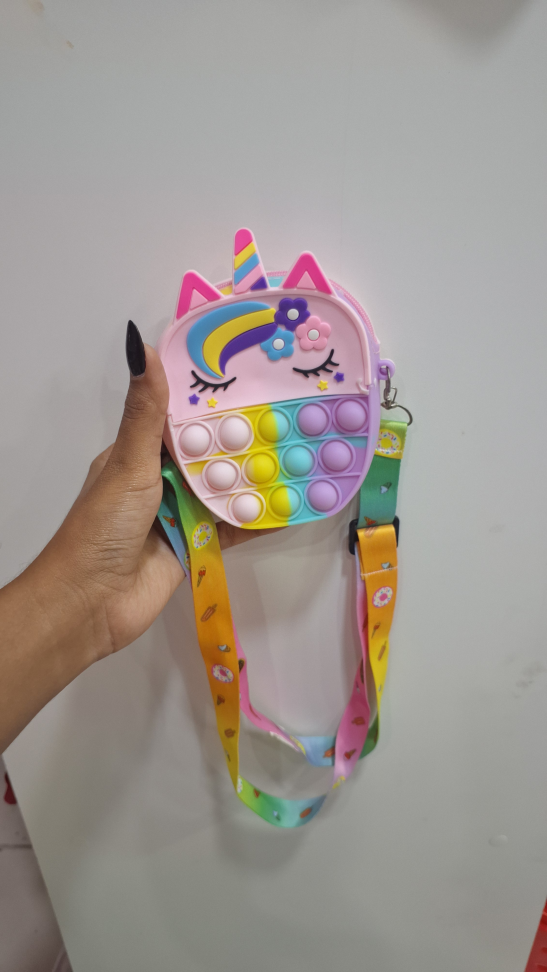 Bolsinha Infantil Pop It