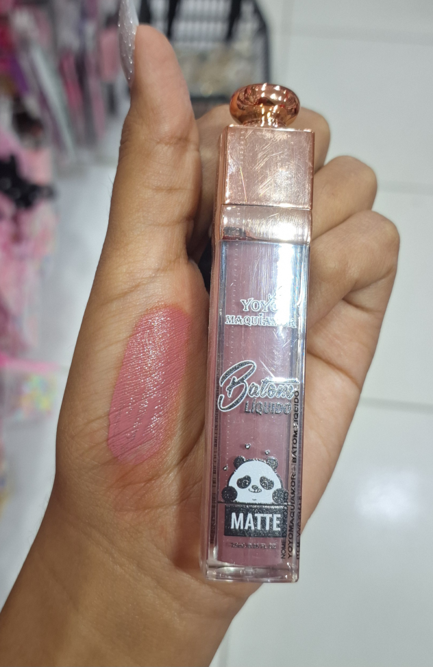 Batom Liquido Matte Yoyomaquiamor - Cor 1