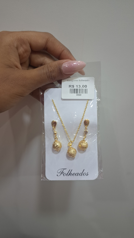 Conjunto Folheado - #3