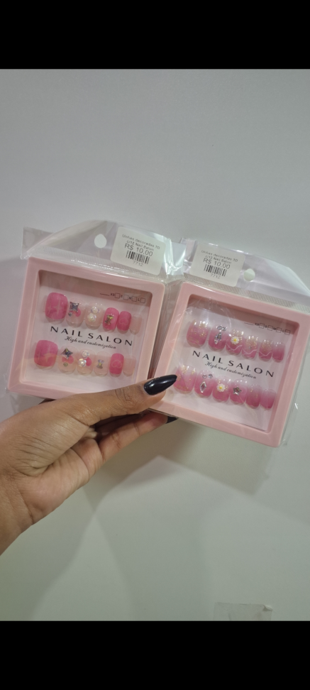 Unhas Decoradas 3D C/12  Nail Salon