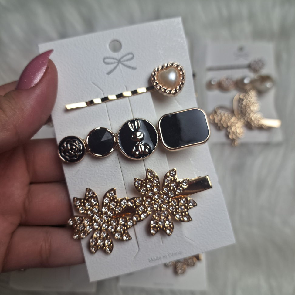 Cartela com 3 Presilhas - #2