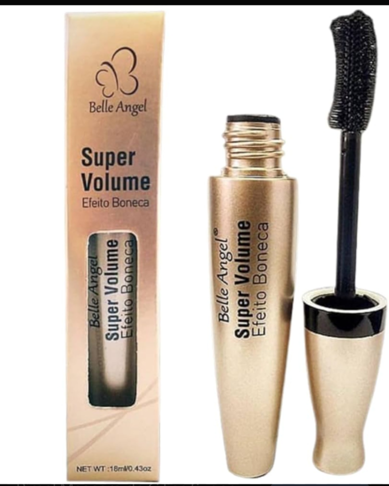 Máscara De Cílios Super volume Efeito boneca Belle Angel
