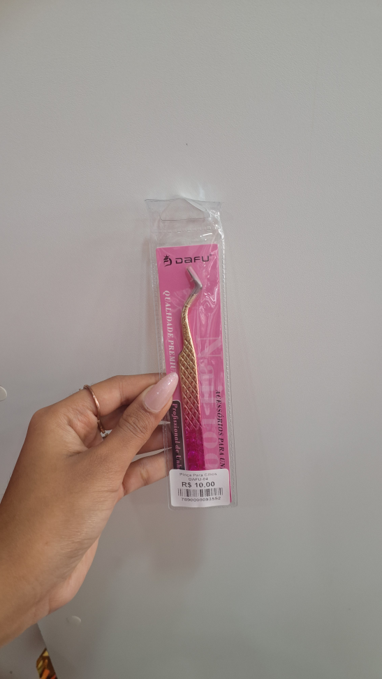 Pinça para cilios Dafu 04