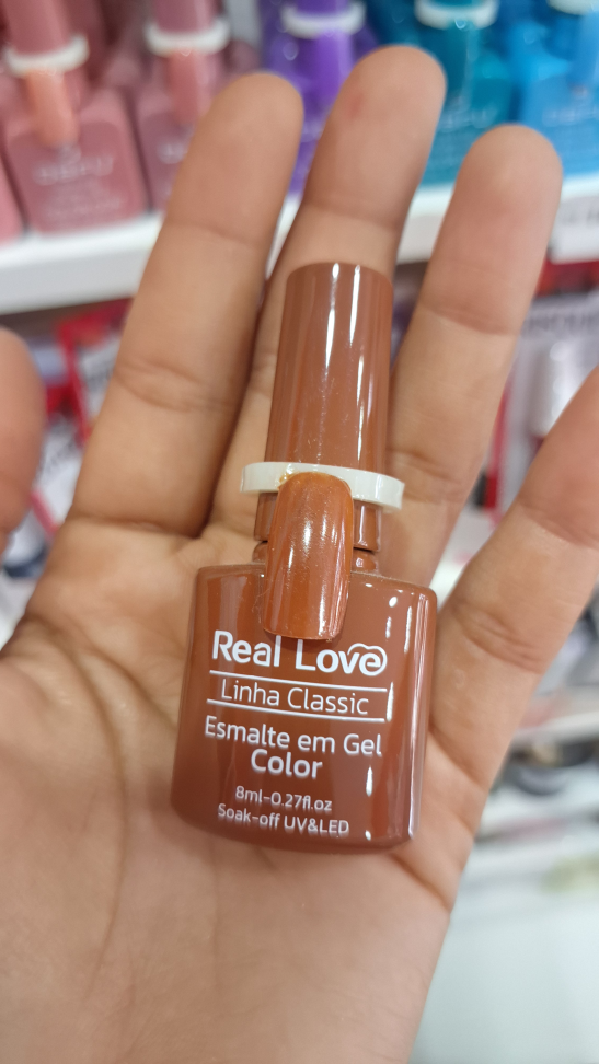 Esmalte em Gel Real Love Linha Classic 8ml