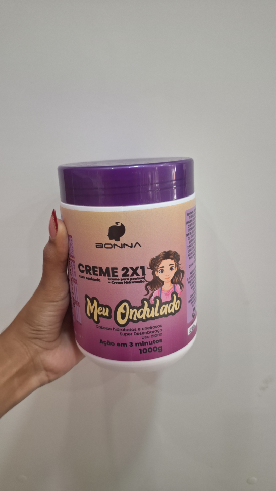 Bonna 2 em 1 meu ondulado 1kg