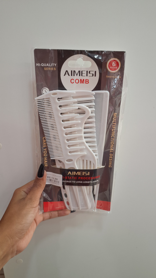 Kit pentes com 6 peças