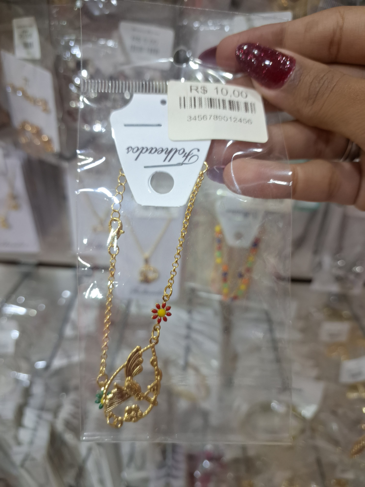 Pulseira Folheada
