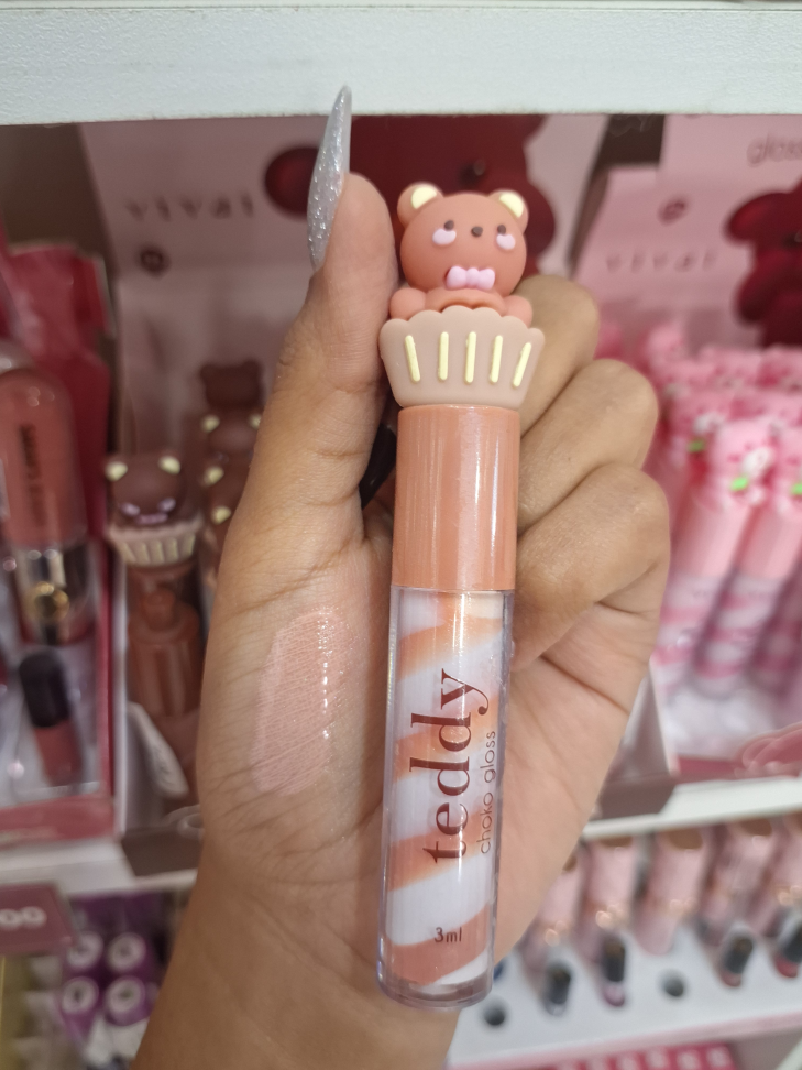 Choko Gloss Teddy VIVAI - Cor 01