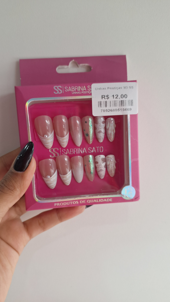 Unhas Postiças 3D Sabrina Satto