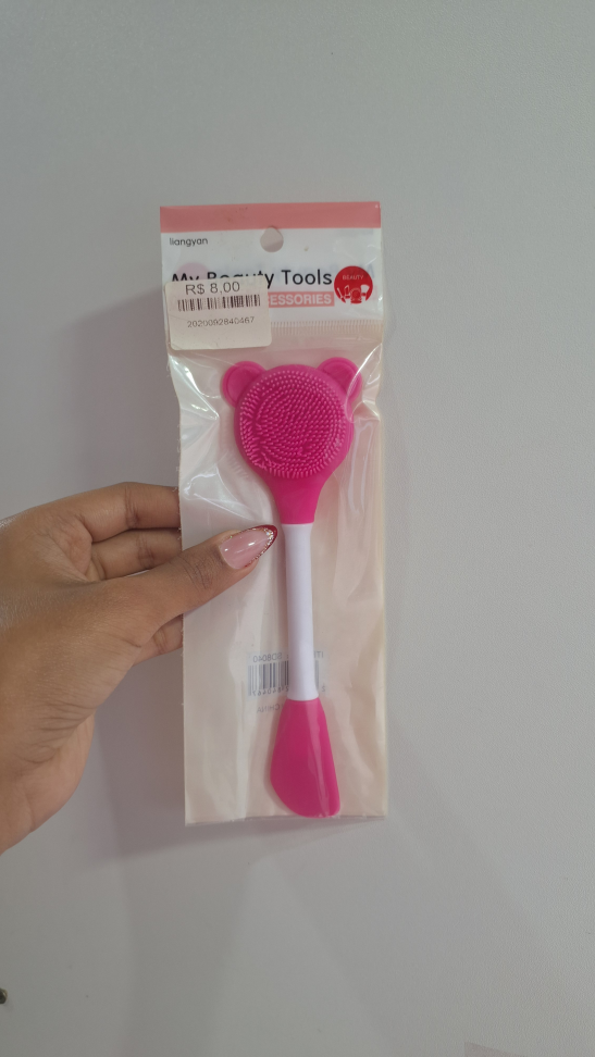 Pincel para limpeza Facial 2 em 1
