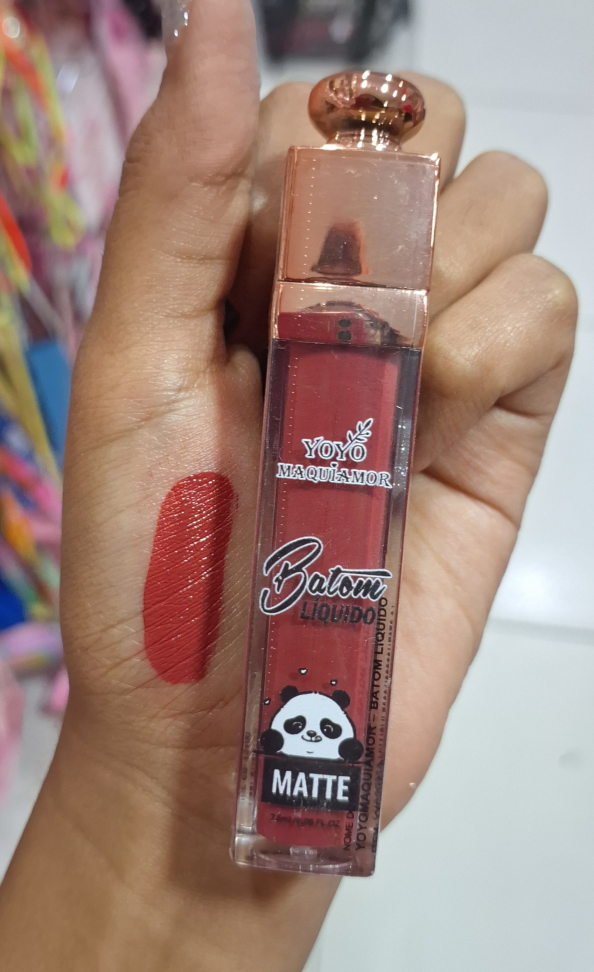 Batom Liquido Matte Yoyomaquiamor - Cor 6