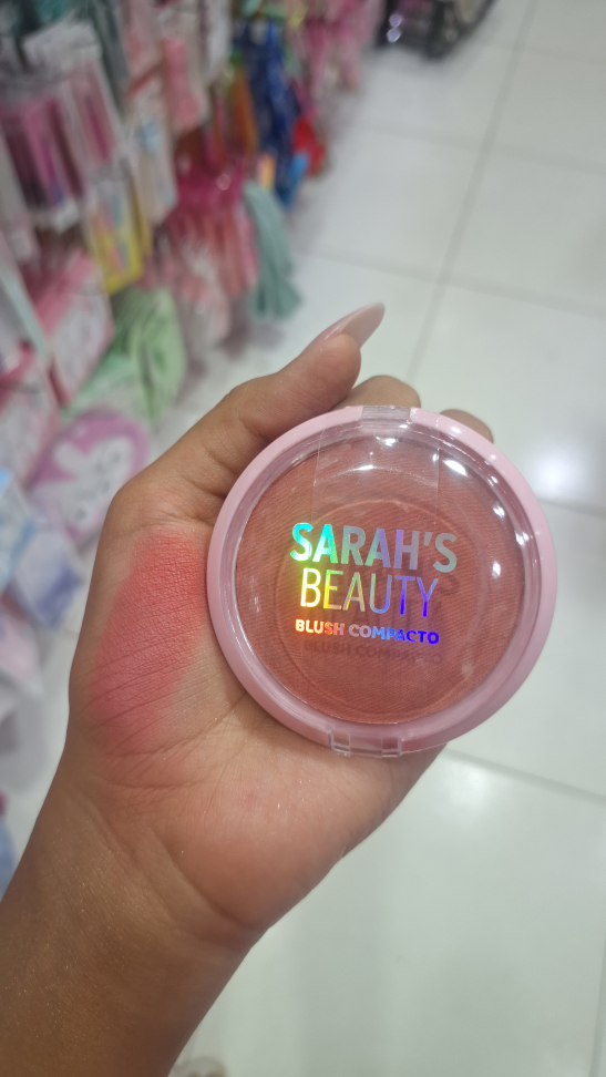 Blush Compacto Sarah's Beauty - Cor 4