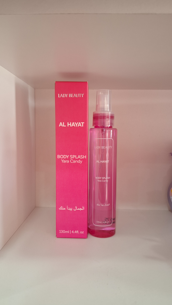 Body Splash Yara Candy Lady Beauty