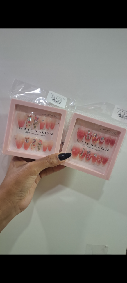 Unhas Decoradas 3D C/12  Nail Salon