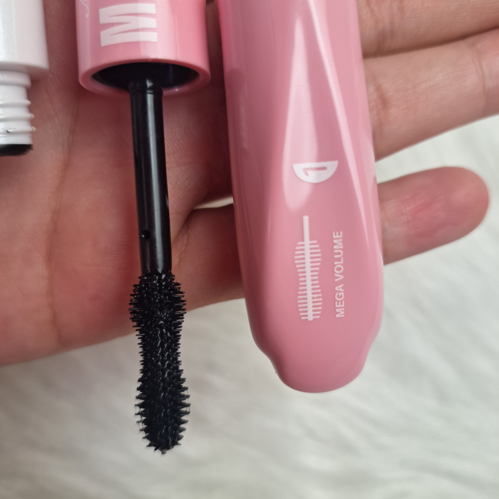 Máscara de Cílios 2 em 1 Duplo Volume + Mega Volume À Prova D'água AJ - #2