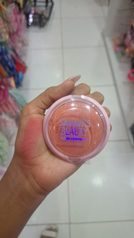 Blush Compacto Sarah's Beauty - Cor 2