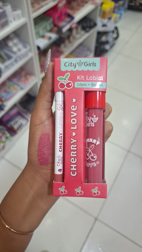 Kit Labial Lápis + Batom - Cor 3