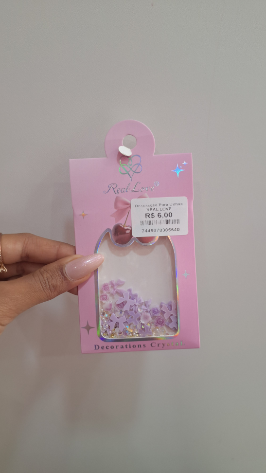 Decoração para unhas Real Love