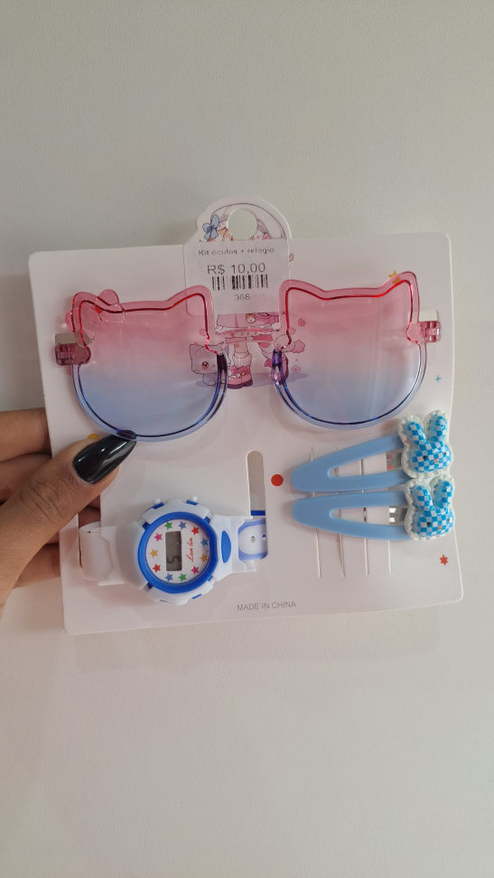 Kit óculos + Relógio