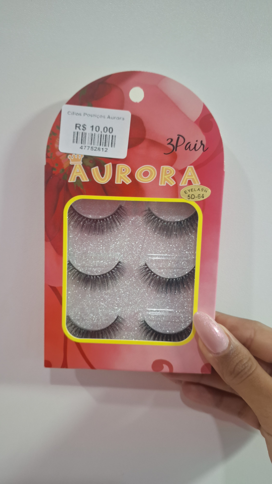 Cilios postiços aurora