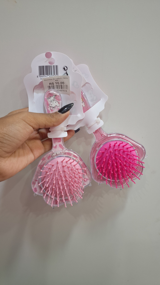 Escova de cabelo Hello Kit