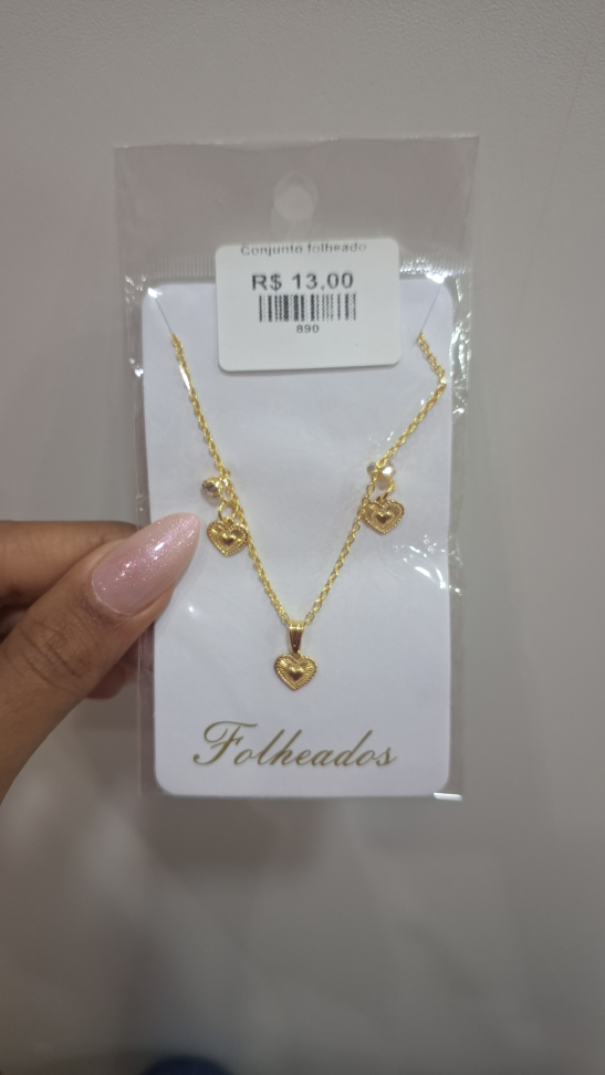 Conjunto Folheado
