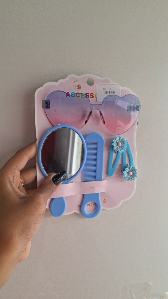 Kit óculos + Acessórios