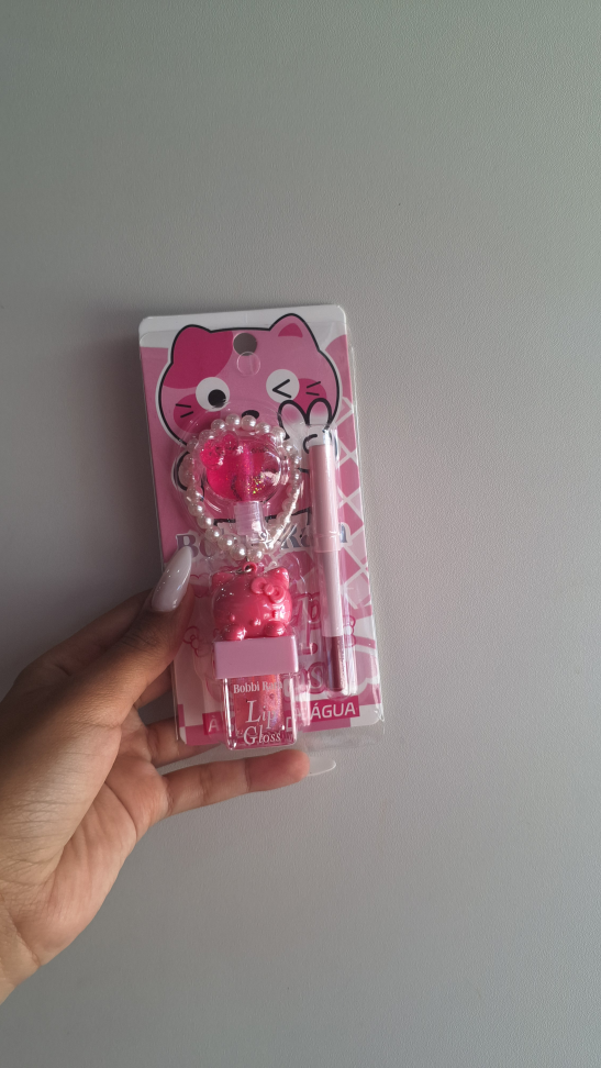 Lip Gloss 2 em 1 Bobbi Rara - Cor 3