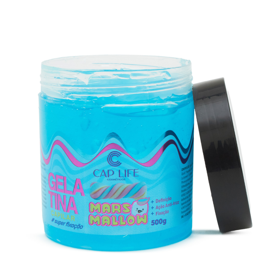 Gelatina Capilar Marsmallow - Super Fixação - Cap Life - #2