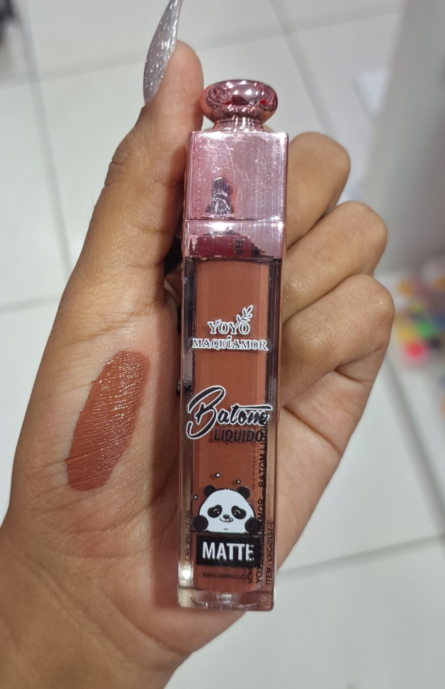 Batom Liquido Matte Yoyomaquiamor - Cor 1