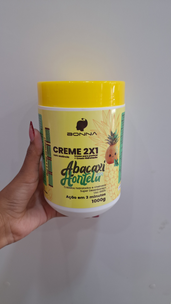 Bonna 2 em 1 Abacaxi com hortelã 1kg
