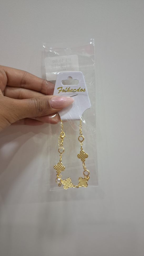 Pulseiras Folheadas