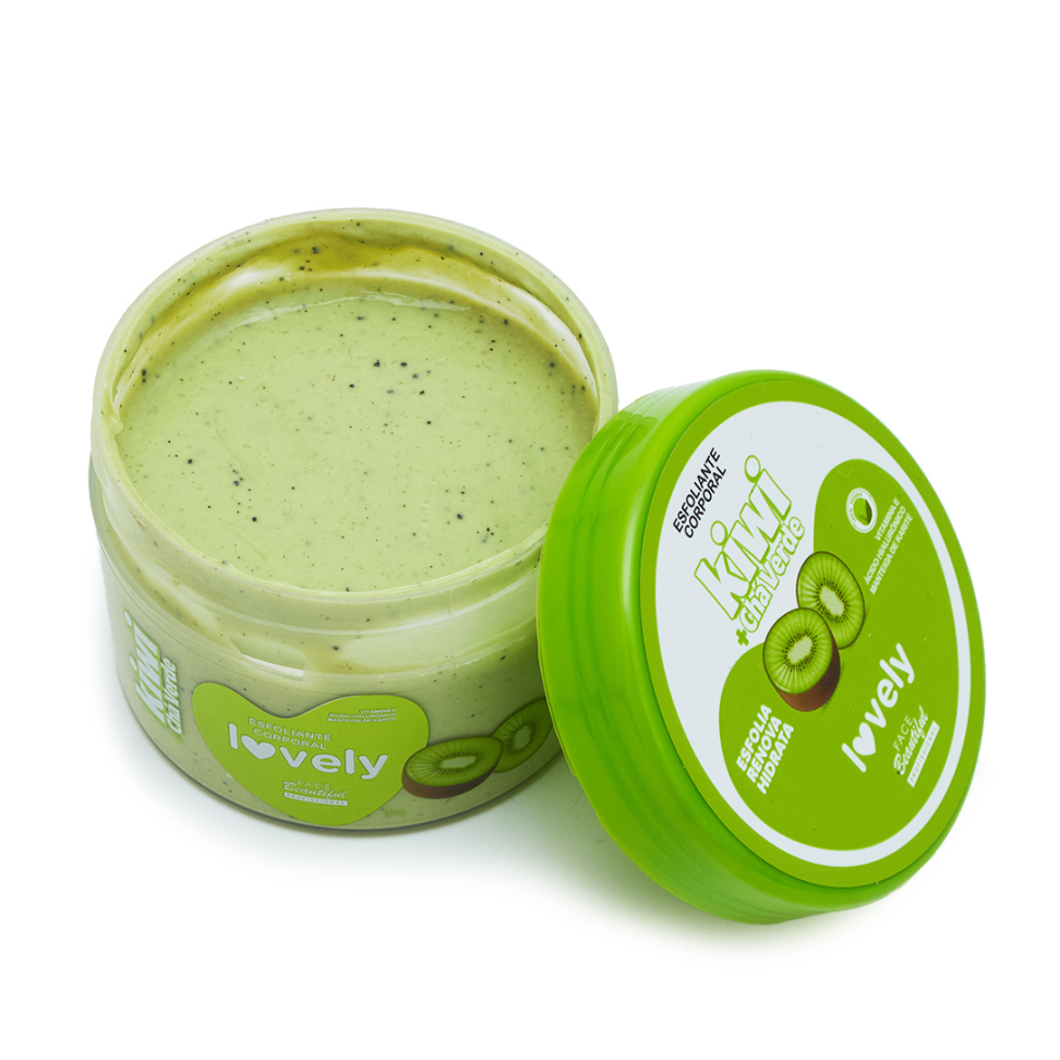 Esfoliante Kiwi + Chá Verde Lovely FACE B - #2