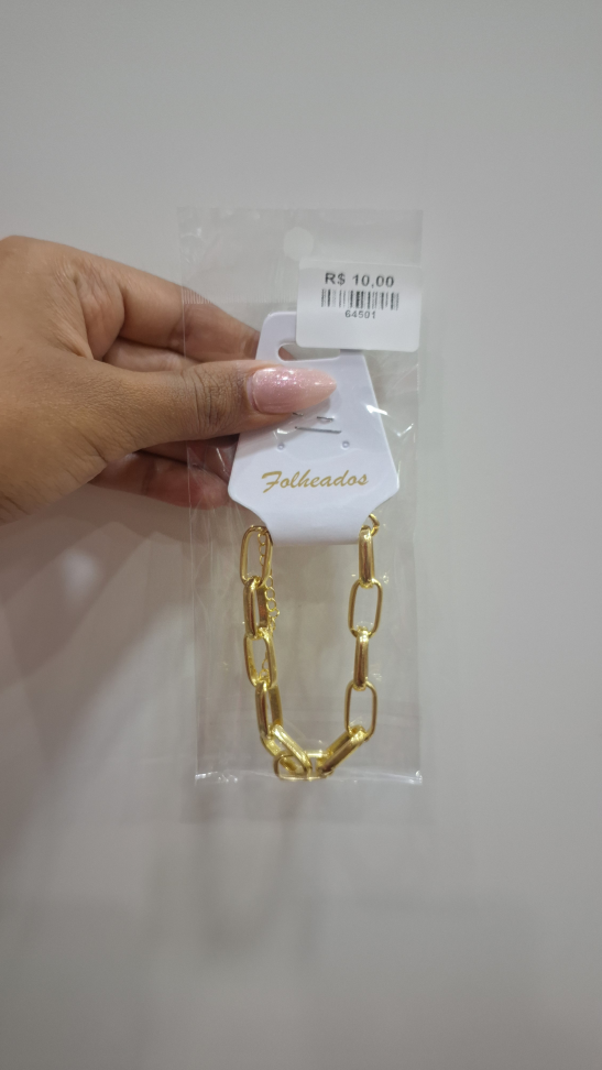 Pulseiras Folheadas