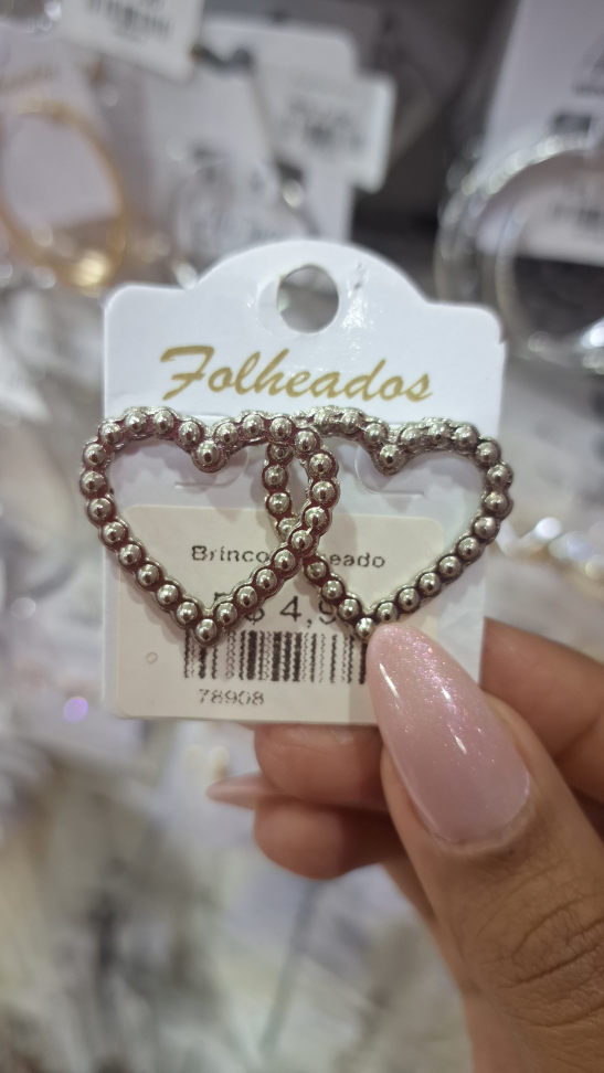 Brinco Folheado