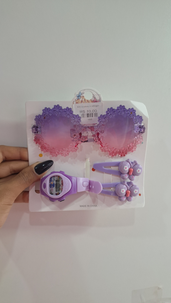 Kit óculos + Relógio