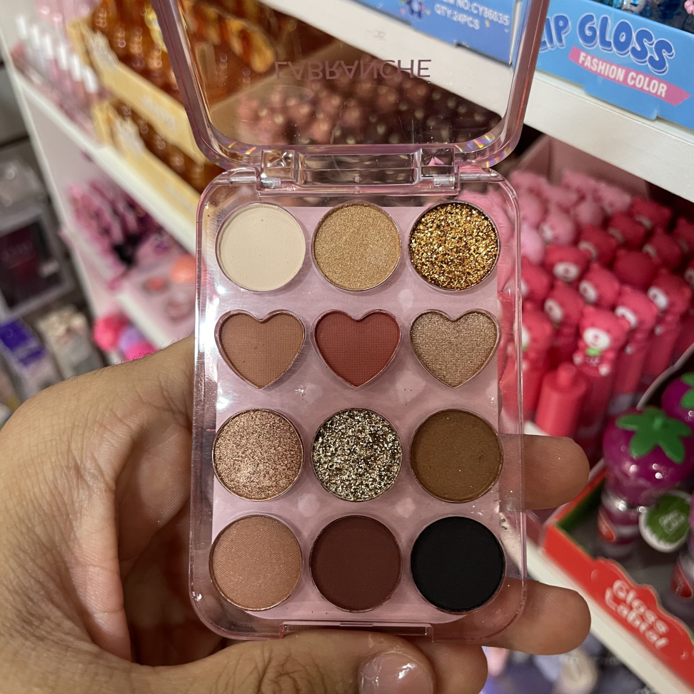 Paleta de Sombras c/12 Cores LABRANCHE - Tipo A - #2