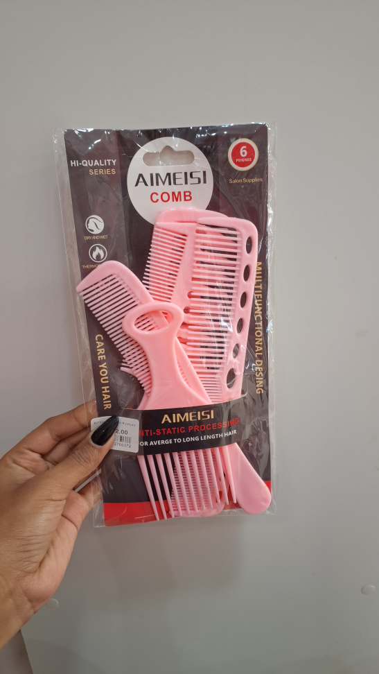 Kit pentes com 6 peças