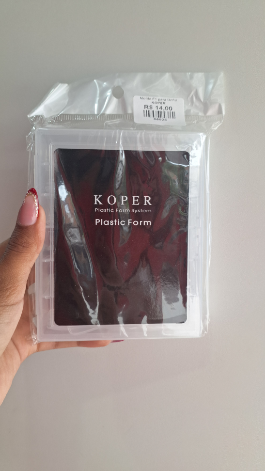 Molde F1 para unhas koper