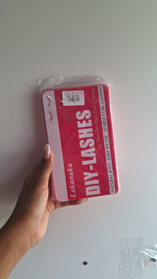 Estojo de Cilios Tufinho 20P + 30P + 40P + 50P Lakanaku