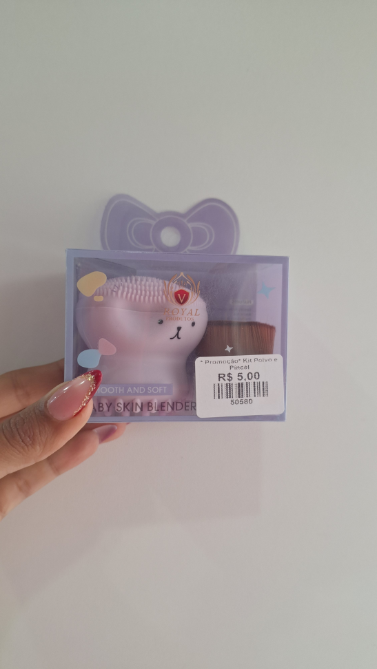 Kit polvo e pincel