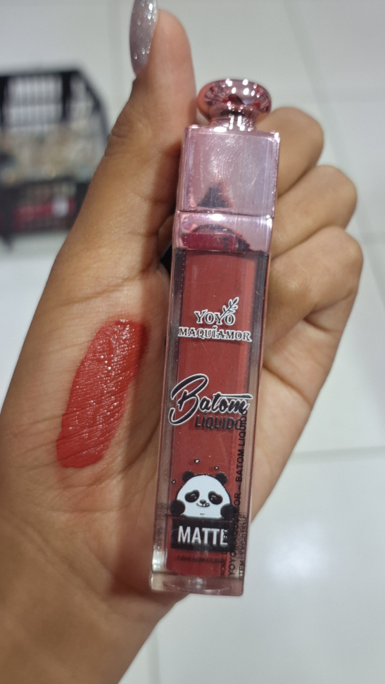 Batom Liquido Matte Yoyomaquiamor - Cor 3
