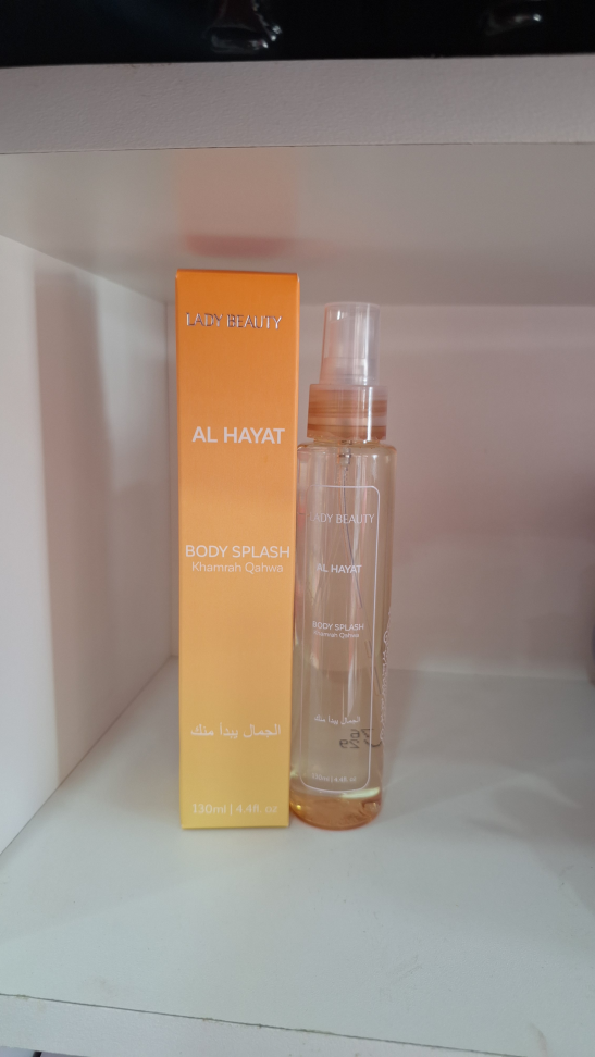 Body Splash Kahmrah Qahwa Lady Beauty
