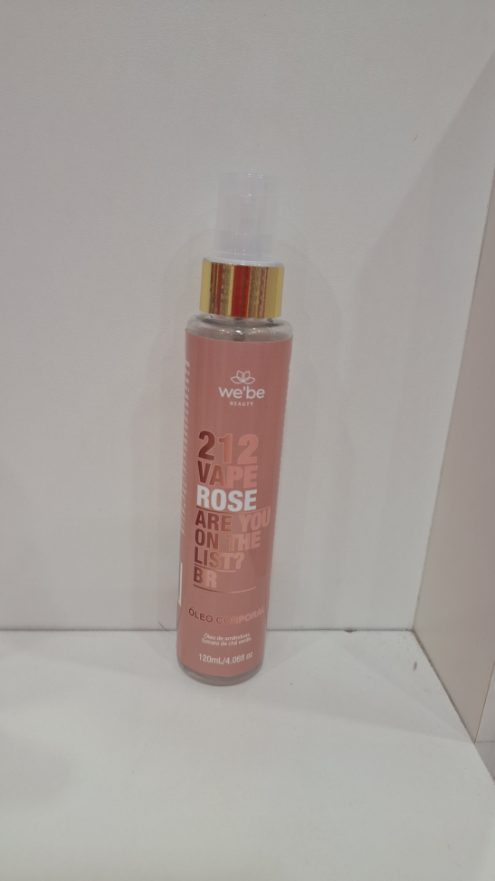 Óleo Corporal 212 Vape Rose We' Be